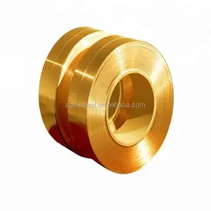 C2600 High quality brass strip 0.35*107mm Brass tape strip manufacturer