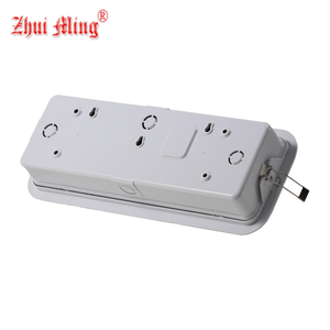 Hiệu quả có thể sạc lại khẩn cấp Exit dấu hiệu ánh sáng LED Double-Side Wall Mount lửa an toàn khẩn cấp ánh sáng LED sạc đèn - Product Image 2