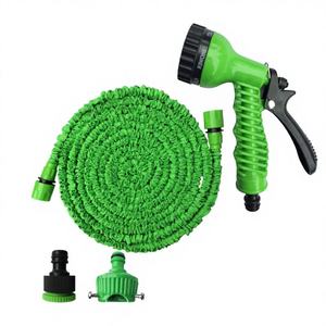 Enrouleur de tuyau d'arrosage réglable en plastique PVC en bleu vert pour la plage d'été et pulvérisateur à <span class=keywords><strong>jet</strong></span> souple pour le jardin - Product Image 6