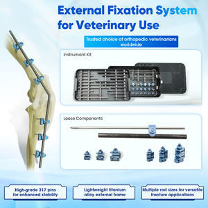 Fijador Externo de Acero de Clase III para Cirugía de Fijación de Fracturas Óseas Ortopédicas XC MEDICO, Juego de Fijadores Externos Veterinarios - Product Image 1