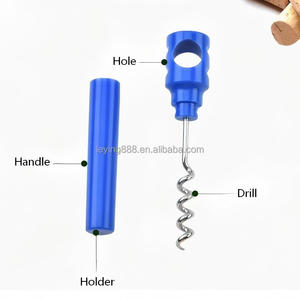 Mini <span class=keywords><strong>tire</strong></span>-bouchon de poche en plastique <span class=keywords><strong>Laguiole</strong></span> traditionnel, ouvre-bouteille de vin rouge pour cadeaux - Product Image 6