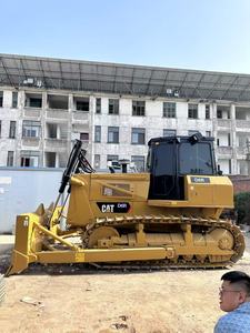 รถดันดินตีนตะขาบ CAT D6R มือสองพร้อมเครื่องยนต์ CAT และริปเปอร์ สำหรับงานก่อสร้างและเหมืองแร่ มีสินค้าในสต็อก - Product Image 1
