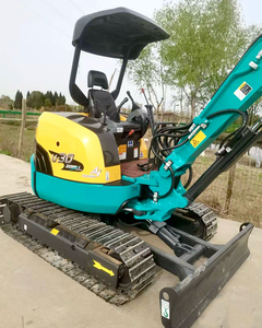 รถขุดมือสอง Kubota U35 มินิเอ็กซ์คาเวเตอร์ KUBOTA 3 ตัน ผลิตในญี่ปุ่น ข้อเสนอพิเศษ ได้รับการรับรองมาตรฐาน CE พร้อมอุปกรณ์เจาะดิน - Product Image 4