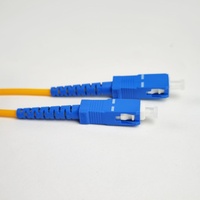 Cable de Fibra Óptica Monomodo Simplex SC de Alta Calidad, Suministro Directo de Fábrica, 1M 2M 3M, para FTTH SCUPC-SCUPC