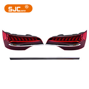 SJC Auto LED feu arrière pour Audi Q7 Q7L lampe 2006-2015 voiture partie Brale lumière Plug and Play voiture feu arrière mise à niveau voiture accessoires - Product Image 1