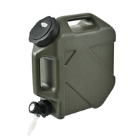 Seau à eau portable pour le camping en plein air avec poignée, réservoir d'eau de grande capacité pour voiture, conteneur d'eau potable de qualité alimentaire