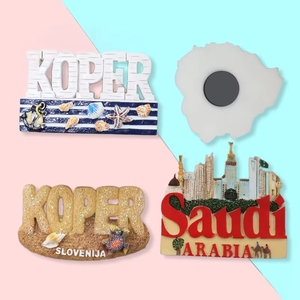 Imán de Resina para Refrigerador con Impresión Personalizada, con Adhesivo Magnético, Impermeable, Recuerdo Turístico Popular de <span class=keywords><strong>Barcelona</strong></span> en 3D - Product Image 2