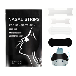 Anthrive Customized Packaeg <strong>Better</strong> Breathing Nose Tape <strong>Nasal</strong> <strong>Strips</strong> for Improved Respiration Comfortable Nose Plaster Patches - Product Image 1