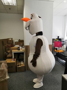 Costume de mascotte populaire, personnage de dessin animé <span class=keywords><strong>Olaf</strong></span>, costume de mascotte, costume de cosplay de <span class=keywords><strong>neige</strong></span> pour adultes - Product Image 3