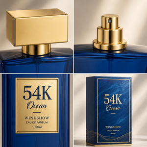 <span class=keywords><strong>Parfum</strong></span> pour homme 100 ml aux agrumes frais avec logo personnalisé pour présentoirs de vente au détail et comptoirs – Parfums Originaux pour homme aux notes boisées chaudes - Product Image 2