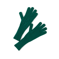 Gants de cyclisme d'hiver en pure laine, couleur unie, thermiques, pour femmes, fonction tactile, doigts séparés, tricotés sans couture, OPERA
