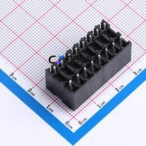 DB2EVHB-3.81-2*8P-BK Plug-in Terminal Block Through hole,P=3.81mm Connector Board-to-Board / Socket - Closed 2x8P 3.81mm Black - Product Image 2