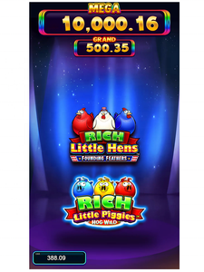 Juego de Mesa Rich 2 en 1 Hens&Piggies con Pantalla Vertical, 85% de Valoración, Juego de Habilidad (MOQ 1 Unidad) <span class=keywords><strong>a</strong></span> <span class=keywords><strong>Precio</strong></span> de Fábrica para Máquina de Diversión Arcade - Product Image 1