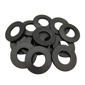 M1.6 M2 M2.5 M3 M4 M5 M6 M8 <span class=keywords><strong>M10</strong></span> M12 M14 M16 M18 Spacer Đen Nylon phẳng máy giặt - Product Image 2