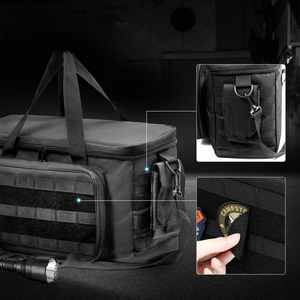 Sac de patrouille tactique d'extérieur robuste pour siège de voiture, organisateur d'équipement de qualité supérieure avec système Molle - Product Image 5