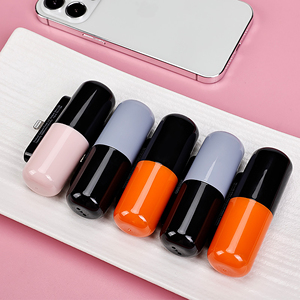Batería Externa Portátil Mini Cápsula de Última Moda 2026, 5000 mAh de Alta Capacidad, Batería de Litio 21700, Tipo-C, para Android - Product Image 1