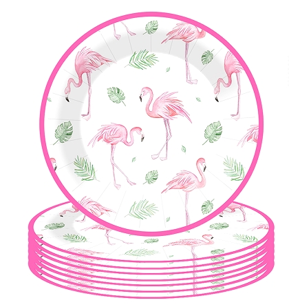 plato de papel de 7 pulgadas