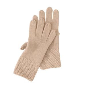 <span class=keywords><strong>Gants</strong></span> d'hiver décontractés pour femmes, en cachemire 100% ou en <span class=keywords><strong>laine</strong></span> mérinos 100%, personnalisés, chauds, pour le sport en plein air, style uni, chauds, luxueux, tricotés - Product Image 2