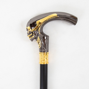 Bâton de marche classique Antique Offres Spéciales <span class=keywords><strong>canne</strong></span> couleur or noir baguette de béquille en alliage de luxe béquille pour personnes âgées - Product Image 3