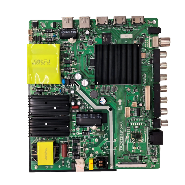 ZP.Z632H.815 100W Bluetooth Universal 4K Smart TV Board with 1.5G+8G and Android 14.0 4K TV Smart Board for 50"55"65"75"