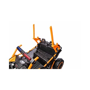 Coche de <span class=keywords><strong>juguete</strong></span> eléctrico de <span class=keywords><strong>doble</strong></span> color avanzado Unisex, tracción en las cuatro ruedas alimentada por batería de 12V, nueva condición, cochecito de bebé caliente para niños y niñas - Product Image 3