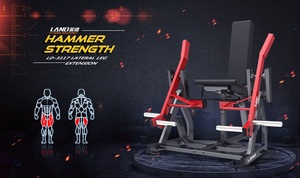 Équipement d'entraînement musculaire de jambe bon marché <span class=keywords><strong>Machine</strong></span> d'entraînement complète d'<span class=keywords><strong>extension</strong></span> de jambe latérale de force - Product Image 2