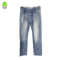Jeans d'Été Homme Usagés Mixtes, Pantalons en Denim d'Occasion, Lot en Gros de Vêtements d'Occasion
