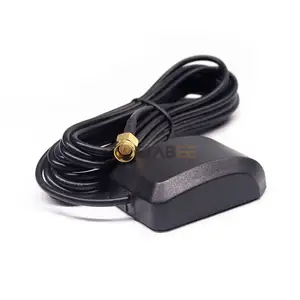 GMS GPS GNSS antena externa para carros IP67 impermeável com conectores SMA iPEX polarização vertical ROHs certificados fornecedores