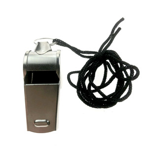 Metal Whistles Aluminum Alloy Individual Plastic Packaging For Sports Referee Basketball Soccer Physical Education Teachers - Product Image 5