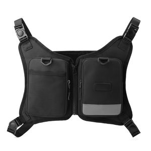 Camouflage tactische borsttuig met meerdere zakken, outdoor utility vest voor wandelen en kamperen - Product Image 5