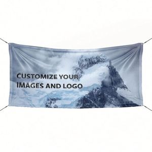 Lona de PVC Vinílica Impermeable Personalizada al por Mayor para Exteriores, Malla de Poliéster Resistente al Agua para Publicidad en Ferias Comerciales - Product Image 1
