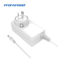 Adaptateur secteur DC interchangeable Frontpower 12V 4A 24V 2A avec prise interchangeable et garantie de 2 ans pour caméra CCTV LED