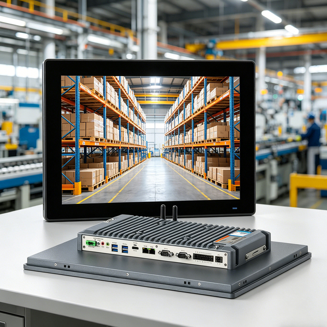Industrial All-in-One Computers with Win 10 & Linux Embedded CORE I3 I5 I7 19 Inch Panel Pc Touch Screen IP66