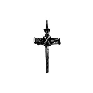 Retro Gothic <b>Cross</b> Pendant Necklace For Men Tibetan Silver <b>Chain</b> Jewelry SP1113 - Product Image 5
