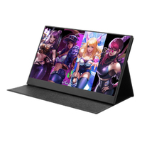Écran tactile portable 15,6 pouces IPS LCD Full HD 1080P 60Hz, design ultra-fin, boîtier en alliage d'aluminium, interface Type-C, pour le jeu