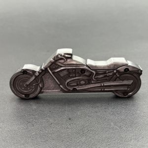 Couteau de poche pliant personnalisable OEM avec manche en alliage de zinc pour la chasse, le camping et la moto Couteau décoratif - Product Image 3
