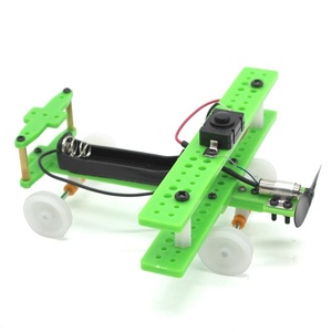 Eparthub mô hình máy bay nhỏ cánh cố định màu xanh lá cây sinh viên khoa học và công nghệ phát minh giáo dục hỗ trợ giảng dạy - Product Image 1