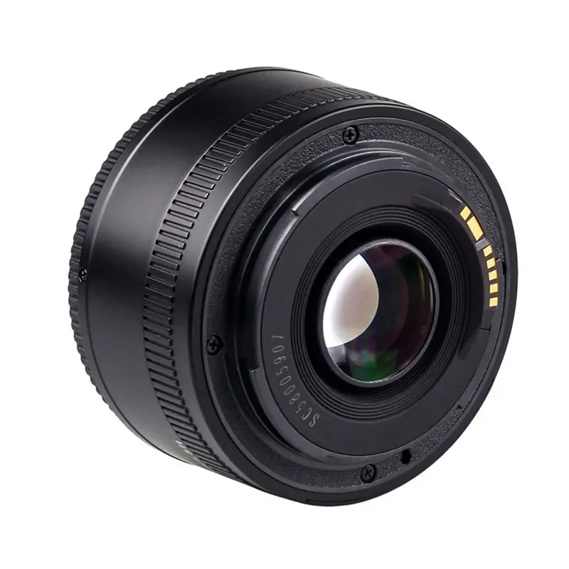 YONGNUO Lensa Fokus Otomatis Bukaan Besar 50Mm YN50MM F1.8 EF AF/MF untuk Canon EOS 600D 550D 70D 700D 750D 1100D 1200D 1300D 200D