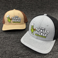 Gorras Trucker Richardson 112 Al Por Mayor Estilo Snapback a-Frame con Parche de Logo Personalizado y Bordado, Gorras de Béisbol y Golf