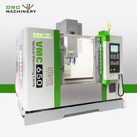 Centro de Mecanizado CNC Vertical Automático DRC VMC650, Sistema CNC FANUC, 650x500x500mm, Servicio Mediano, Husillo BT40, Cargador de 16 Herramientas