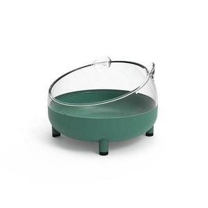 Gamelle surélevée en céramique inclinée à 15 degrés <span class=keywords><strong>pour</strong></span> <span class=keywords><strong>chat</strong></span>, protection du cou, <span class=keywords><strong>anti</strong></span>-<span class=keywords><strong>vomissement</strong></span>, avec support en bambou <span class=keywords><strong>pour</strong></span> chien - Product Image 5
