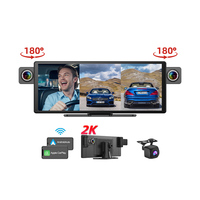 11.3 pouces Carplay Android Auto écran tactile intelligent avec Dashcam 3 voies DVR Airplay Miracast pour voiture universelle