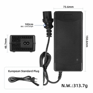 48V~ 54.6V2A product header charger electric vehicle electric scooter power <b>adapter</b> power cord <b>plug</b> - Product Image 1