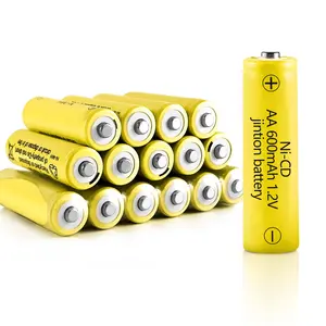 JINTION Custom Nickel Cadmium Batterie NI-CD AA 1.2V 600mAh Batterie zelle für RC-Autos