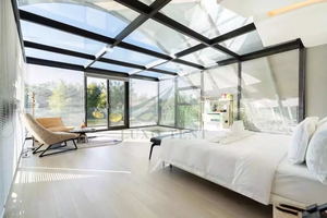 Luxo-tienda de campaña de lona Glamping para <span class=keywords><strong>hotel</strong></span>, complejo turístico al aire libre, experiencia de acampada de lujo con diseño especial a la venta - Product Image 4