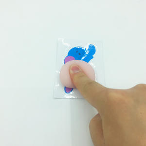 Милые Мультяшные наклейки задницы 3D Мультяшные мягкие стикеры Детские декомпрессионные игрушки забавные мягкие сжимающие милые наклейки - Product Image 6