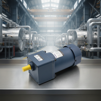 Moteur à engrenages monophasé Wanshsin de haute qualité 220V avec contrôleur de vitesse et boîte de vitesses à frein, réducteur de vitesse
