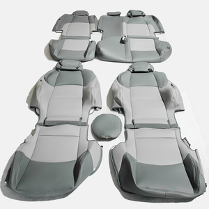 Housse de siège de voiture en cuir NAPPA respirant inodore à ajustement précis Accessoires de décoration intérieure automobile pour Dodge Charger - Product Image 1