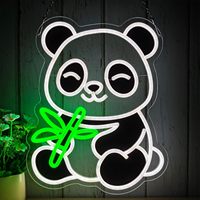 Enseigne néon LED personnalisée animaux : Chat, Chien, Loutre, Ours, Lapin, Renard, Baleine, Dauphin – Lumière murale pour décoration de mariage et de fête