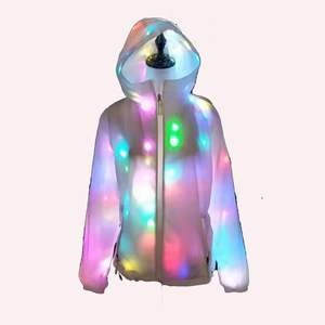 Giacca LED Unisex Colorata con Luci Multicolore per Spettacoli, Feste, Club, Balli di Fine Anno <span class=keywords><strong>e</strong></span> Abbigliamento da Ballo - Product Image 1